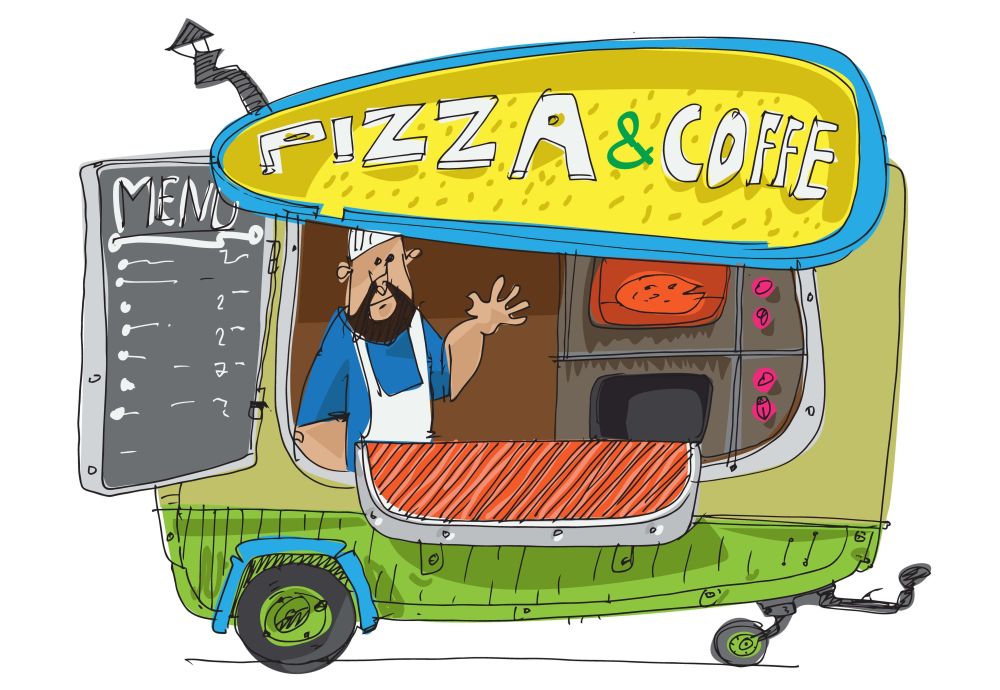 Hvordan bygger du en mobil pizzaovn?