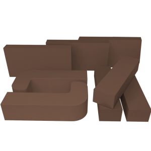 VITCAS brune ildfaste steiner