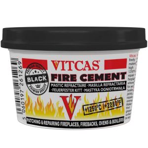 SVART ildfast fugemasse – VITCAS