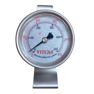 Frittstående ovnstermometer 0 °C–500 °C