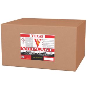 Plastisk ildfast stampemasse 1600 °C – VITPLAST 45AB