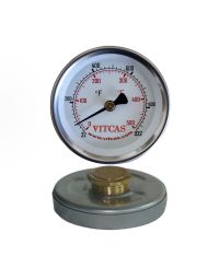 Ovnsdørtermometer 0 °C–500 °C